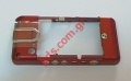 Original housing SonyEricsson W995 back cover rear in red color