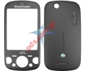 Original housing SonyEricsson Zylo W20, W20i Front and battery cover black color