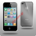 Crystal plastic hard case for Aplle iPhone 4G