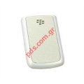 Original battery cover BlackBerry 9700 Bold Leather white