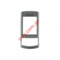 Original front cover Samsung S3500 whith display glass in Silver color