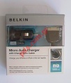 Car charger whith Usb cable for Apple iPhone 1A for 3G, 3GS, 4G from Belkin in box