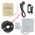 Dual Band signal repeater booster GSM 900, DCS 1800 Mhz universally compatible with all networks
