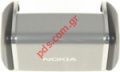 Original hinge cover Nokia 6125 SIlver grey