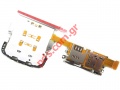 Original ui keypad board Nokia C3-01 Touch and Type module for SIM, Microsd flex cable (LIMITED STOCK)