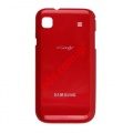 Original battery cover Samsung i9000 Galaxy S, i9001 Galaxy S Plus in red color