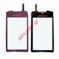 Samsung S5620 Monte Touch (OEM) panel window glass whith digitazer for Pink color