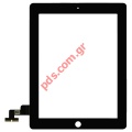 Apple iPad 2 A1396 touch screen glass digitazer Black (Full touch for iPad 2 with parts and stickers)