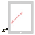Apple iPad 2 A1396 touch screen glass digitazer White (Full touch for iPad 2 with parts and stickers)