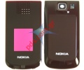 Original front and battery cover Nokia 2720fold in Red color