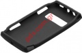 Case from silicon for Nokia X7-00  in black color