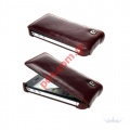 Pierre Cardin® Flip Case for Iphone 4 Mahagoni Brown