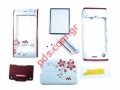 Original housing cover set SonyEricsson W595 Flower edition (dont included the window len) 11 pcs