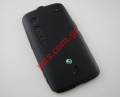 Original battery cover Sony Ericsson WT13i Mix Walkman in black color
