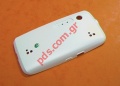Original battery cover Sony Ericsson WT13i Mix Walkman in white color