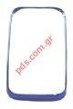 Original housing part Sony Mobile WT13i Middle band cover in blue color