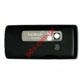 Original battery cover Nokia 6280 Black with logo 3