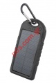 External solar battery charger FOREVER PB-016 (DC 5 V - 1 A Package micro 2 USB entries and the LED torch)
