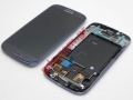 Original LCD Display with Touch Unit Digitazer Samsung GT Galaxy S 3 Complete Blue