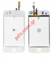 Apple iPhone 3GS Touch Panel Glass --OEM-- Multitouch Digitizer (821-0766-A) in white color