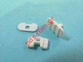 External button 1 pcs for Nokia N97 Side Lock in white color (inluded in the middle frame parts)