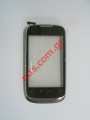 Front cover with digitazer touch panel (OEM) Huawei U8650 Sonic Black