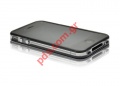 Apple iPhone 5 Bumper Style Case in Clear Transparent Black