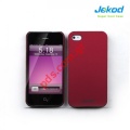 Excelent quality Jekod Super Cool Hard Skin For Apple Iphone 4G, 4S Case Red color