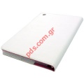 Apple iPad Mini leather case in white color