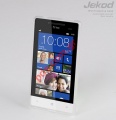 Case Jekod TPU Gel HTC 8S in white color