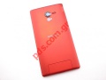 Original battery back cover Sony Xperia ZL Red (C6502) 