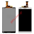 Set LCD with Touch Digitazer (OEM) SONY Xperia ZL White (C6502) L35h 