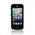 Waterprof case for iPhone 5 in black color