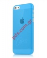 Special case iPhone 5C Zero3 Itskins Blue transparent color in Blister