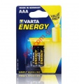 Alkaline batteries Varta LR03 (AAA) 2 pcs MICRO 4103 Energy Blister