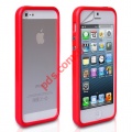 External bumper case iphone 5, 5S Red 
