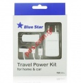 Multi charger set 4 in 1 set for iPhone 3G/4/5/Micro USB 1A