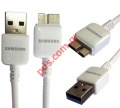 Original Samsung Note 3 USB Data Cable ET-DQ10Y0WE/ET-DQ11Y1WE white 1M bulk (LIMITED STOCK)