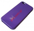 Back case iPhone 5 Rubber Mercury Purple 