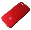 Back case iPhone 5 Rubber Mercury Red
