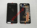 Front cover Blackberry Z10 4G Black (LCD+touch) 15pin