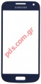 External glass window (oem) Samsung Galaxy i9195 S4 Mini in Blue color (NO TOUCH).