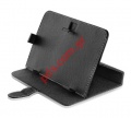Special universal case Tablet 7 inch Book smart clip stand Black (19.5 cm x 14 cm) 