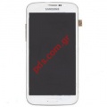 Original set LCD Samsung Galaxy Mega 5.8 i9152 White Display Touch Unit Digitazer.