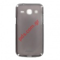 Case Jekod TPU Samsung Galaxy Core Plus G350 Black in transparent color.