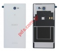 Original battery cover White Sony D2302 Xperia M2 Dual, D2303, D2305, D2306 Xperia M2 