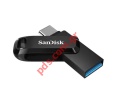   Flash SanDisk SDDDC3-128G USB 3.1 Drive to TYPE-C Ultra Dual GO Black Blister