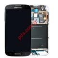 Original set LCD Silver Black Samsung i9515 Galaxy S4 Value Edition 4G 
