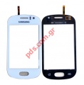   (OEM) Samsung S6810 Galaxy Fame White Touch panel window Digitazer   .
