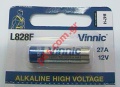Battry Vinnic Alkaline L-828 (27A) 12V Blister 1 pcs
